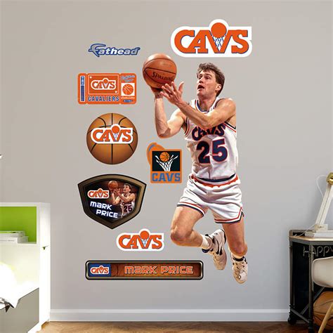 Life-Size Mark Price Wall Decal | Shop Fathead® for Cleveland Cavaliers ...