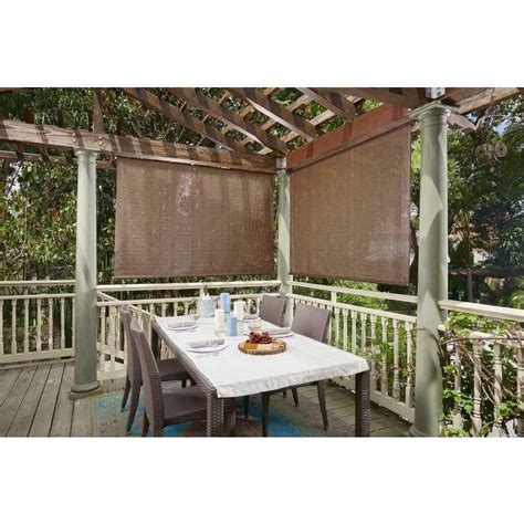 8 Ft Window Sun Shade Blind Roller Roll Up Cordless Patio Outdoor Porch | Exterior roller shade ...