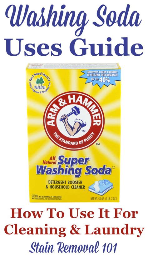 Washing Soda: What It Is & How To Use It To Clean Home & Laundry?