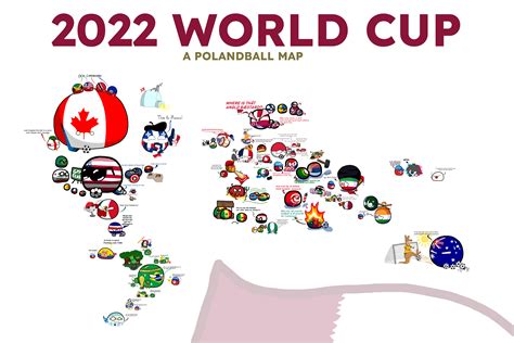 2022 World Cup Polandball Map! : r/polandball