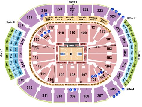 Scotiabank Arena Seating Chart + Rows, Seat Numbers and Club Seats