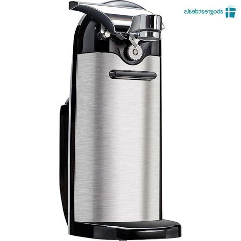 Stainless Steel Electric Can Opener Kenmore with Knife