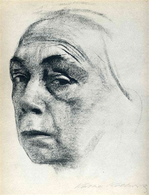 Self-Portrait - Kathe Kollwitz - WikiArt.org - encyclopedia of visual arts