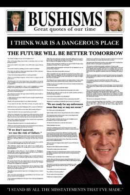 Bushisms — Poster Plus