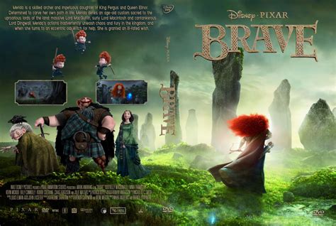 Brave - Movie DVD Custom Covers - Brave - DVD Cover :: DVD Covers