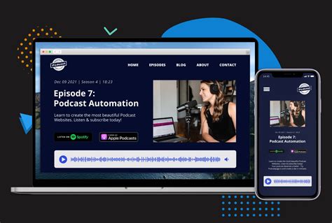 How to create a podcast website in 2022 - Podcastpage.io