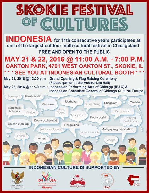 Indonesian Performing Arts of Chicago and Indonesian Consulate General ...