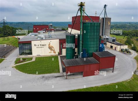 Wild Turkey Bourbon Distillery, Lawrenceburg, Kentucky, USA Stock Photo ...