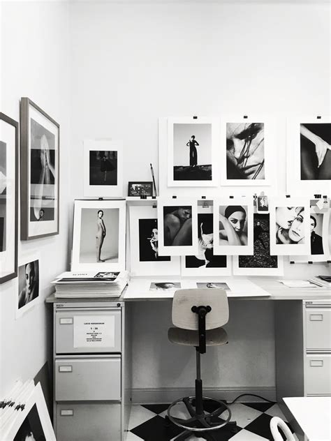 Creative space. In the office of photographer Tobias Regell. Office ...