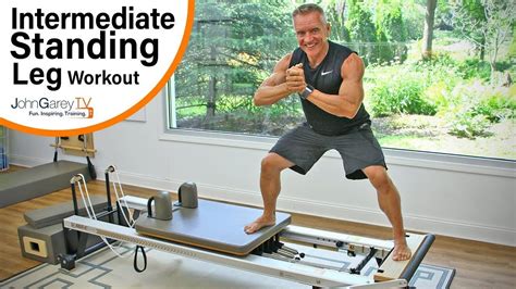 Intermediate Reformer Standing Leg Workout | Leg workout, Pilates reformer, Pilates reformer ...