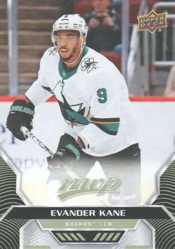 NHL San Jose Sharks 2020-21 MVP Hockey Single Card Base Evander Kane 65 - ToyWiz