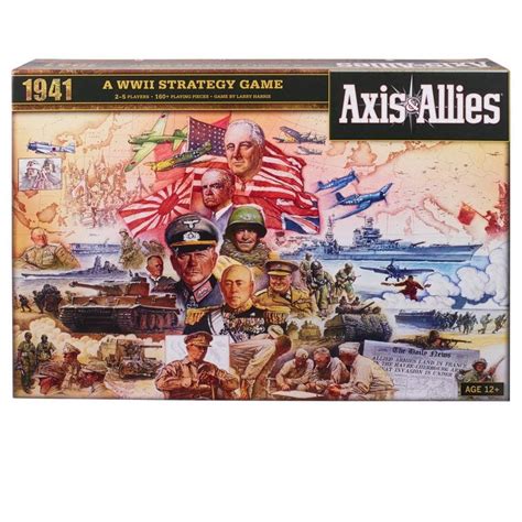 Avalon Hill Axis and Allies 1941 Strategy Board Game