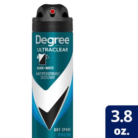 Degree UltraClear Men's Antiperspirant Deodorant Dry Spray Fresh Scent, 3.8 oz - Kroger