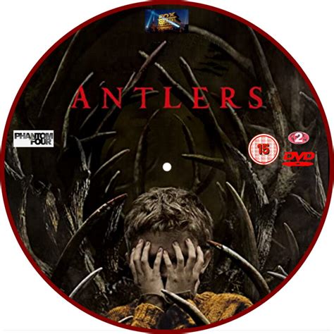 Antlers (2021) R2 Custom DVD Label - DVDcover.Com