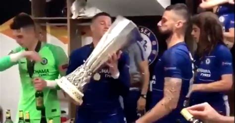 Chelsea Players Wild Celebrations Captured on Social Media Following ...