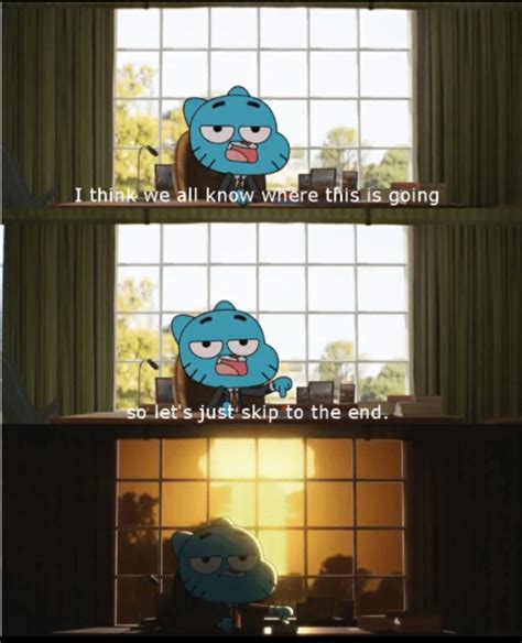 Amazing World Of Gumball Explosion Memes - Imgflip