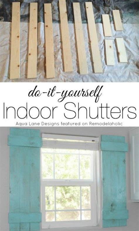 Remodelaholic | DIY Interior Window Shutters for Under $20 | Diy ...