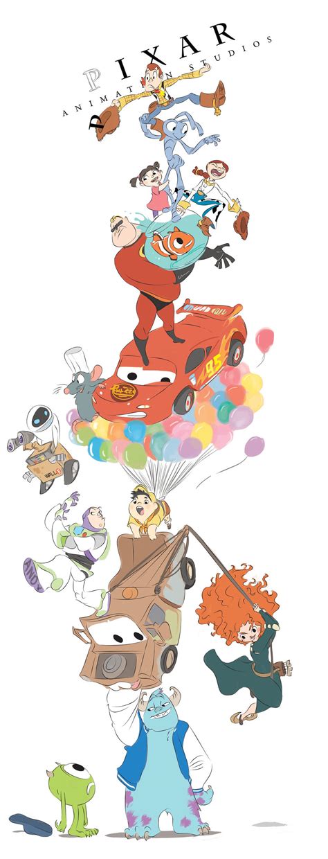 Pixar Timeline by Dream-Piper on DeviantArt