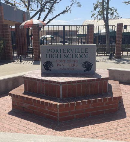 Then & Now – The Porterville High School Campus – The Orange & Green