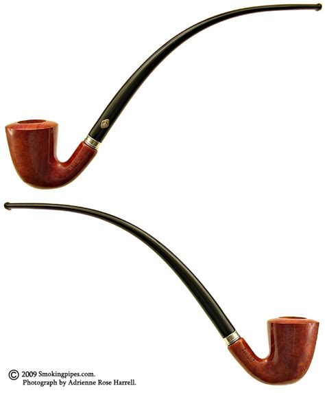New Tobacco Pipes: Savinelli Lectura Smooth Bent Dublin Churchwarden at Smokingpipes.com