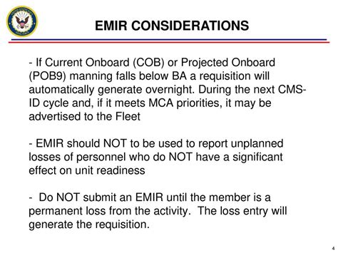 Enlisted Manning Inquiry Report - ppt download