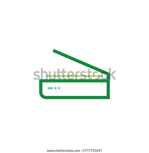 Scanner Vector Icon Logo Design Stock Vector (Royalty Free) 1777731047 | Shutterstock