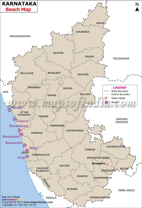 Gokarna In Karnataka Map - Blythe Starlene