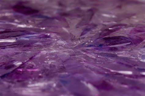 Large "Amethyst" Table by Gilles Charbin at 1stDibs | amethyst dining table, amethyst table top ...