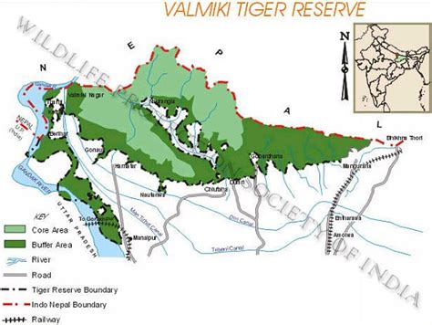 WPSI - Wildlife Protection Society of India - Tiger Reserves Valmiki