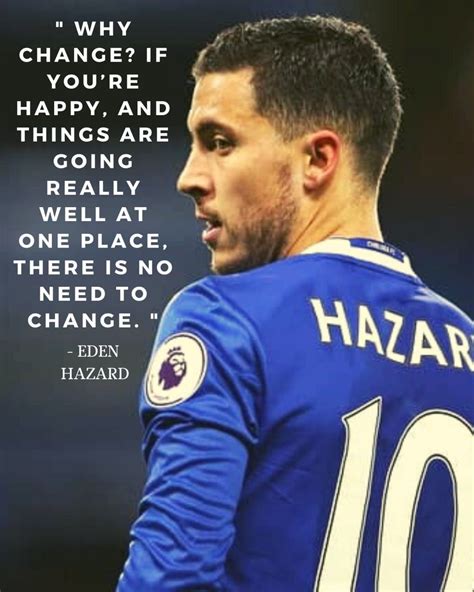 Eden Hazard's Quotes | CHELSEA FC | Chelsea fc, Eden hazard, Sports jersey