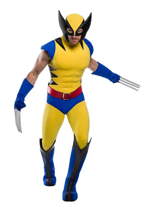 Premium Marvel Wolverine Plus Size Costume for Men