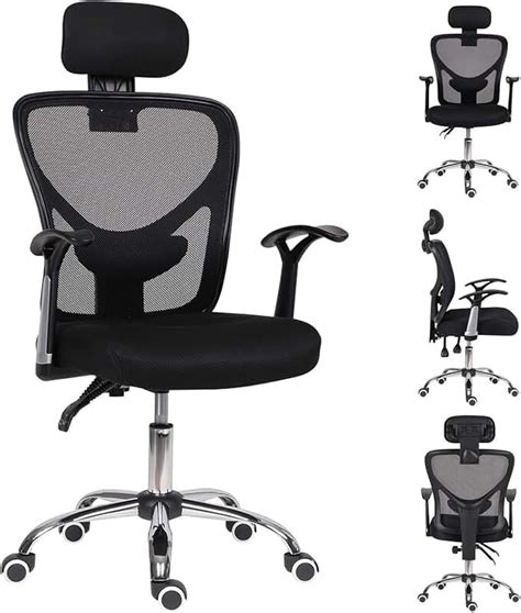 Amazon.co.uk: Office Chair with Neck Support