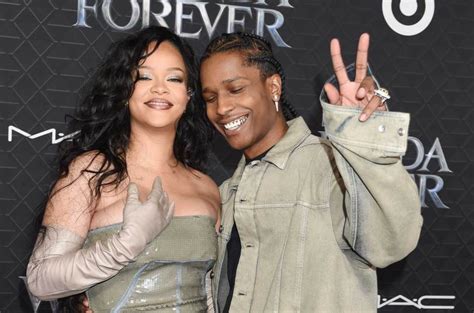 Rihanna Shares Photo of A$AP Rocky Holding Baby RZA: See It