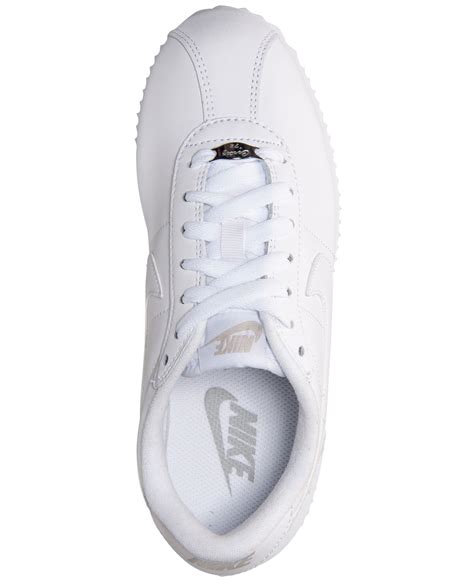 Lyst - Nike Women's Cortez Basic Leather Casual Sneakers From Finish ...