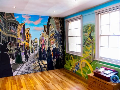 Harry Potter Mural | Sacredart Murals