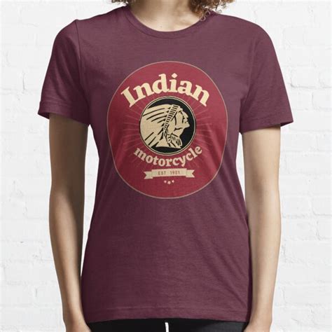 Vintage Indian Motorcycle T-Shirts | Redbubble