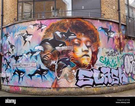 London Street Art Stock Photo - Alamy