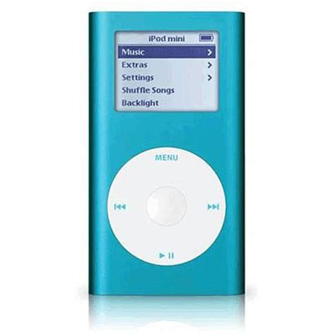 Apple iPod Mini 4GB Blue (Refurbished) - 11643279 - Overstock.com ...