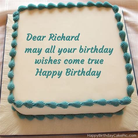 ️ Happy Birthday Cake For Richard