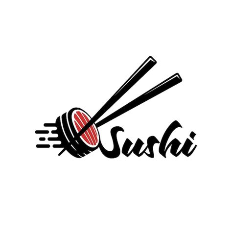 Premium Vector | Sushi food logo