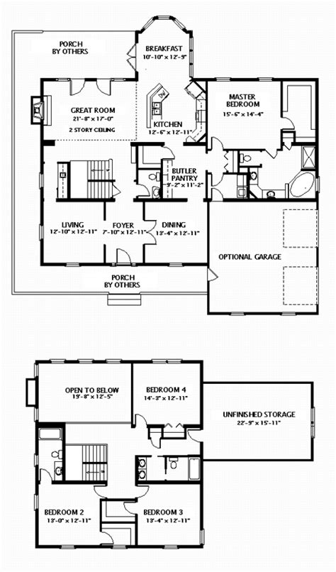 Canton 2-Story Two Stories Modular Home Floor Plan | The Home Store | Modular home floor plans ...