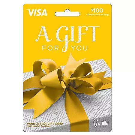 $100 Vanilla Visa Gift Card - Sam's Club