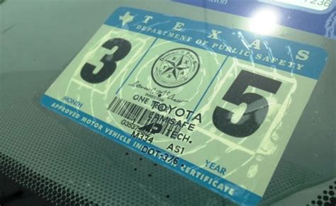 Texas to No Longer Require Vehicle Inspection Sticker