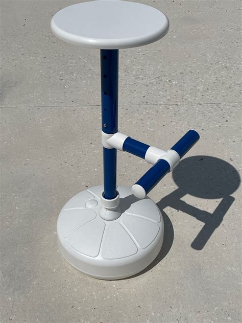 Relaxation Station Swimming Pool Table and Stools - AugHog Products Beach Umbrella Sand Anchors ...