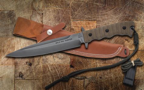 The Wild Pig Hunter is Tops do-it-all knife with aggressive combat styling – Knife Newsroom