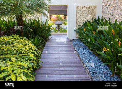 Tropical Garden Design High Resolution Stock Photography and Images - Alamy