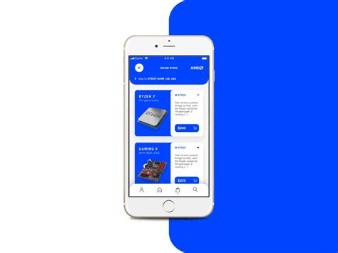 AMD Online Store App - Concept Design by Johnny Martínez on Dribbble