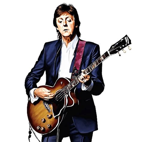 Paul McCartney transparent PNG - StickPNG