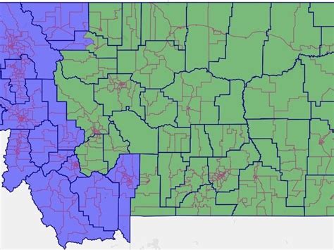 Montana final congressional district map headed to Secretary of State ...