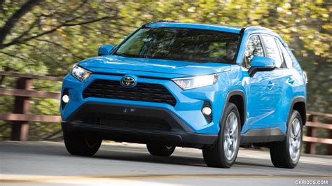 2019 Toyota RAV4 XLE Premium AWD (Color: Blue Flame) | Front